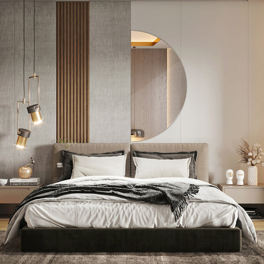 Oglinda Simpla Semiluna 65x130 cm luft 10 mm