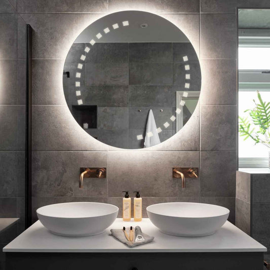 Oglinda LED Rotunda, Fara functii, LED 4000K Neutru - Gama Minimal Model 6