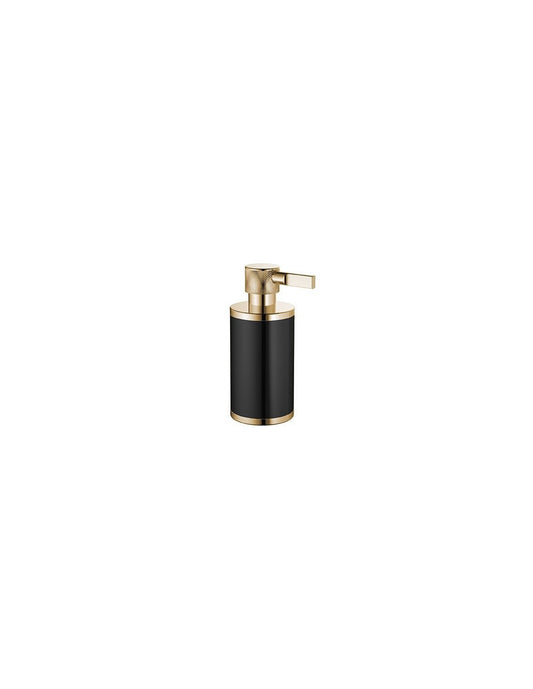 Recipient dozator de sapun lichid SPARKE model LUSTA 04 BLACK-GOLD