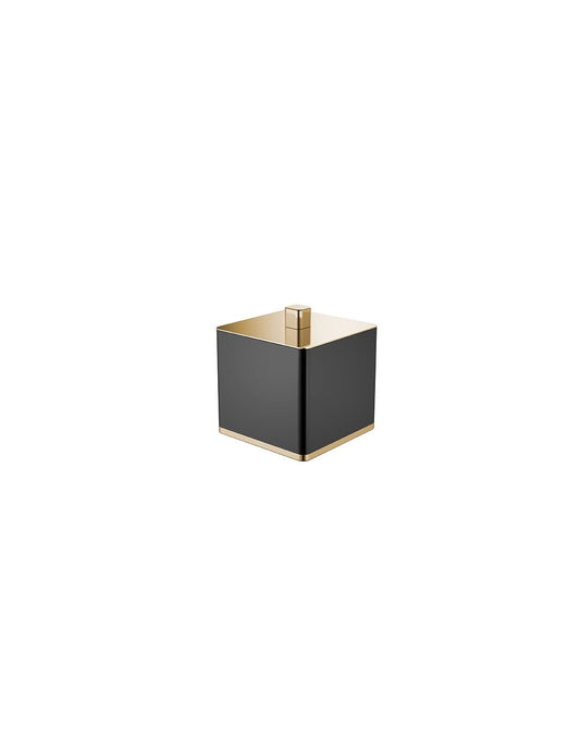 Cutie pentru depozitare obiecte baie SPARKE model SOPA 01 BLACK-GOLD