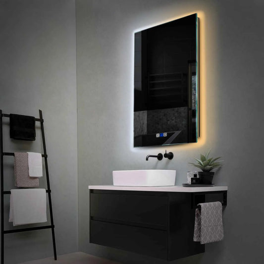 Oglinda LED Verticala, Touch LED, Dimare, Dezaburire, LED Reglabil 3000K-6000K - Gama Ambient Model 1