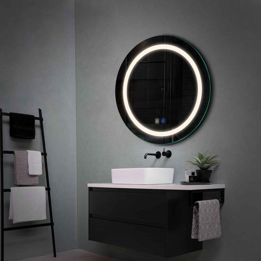 Oglinda LED Rotunda, Touch LED, Dimare, Dezaburire, LED 4000K Neutru - Gama Salono Model 1