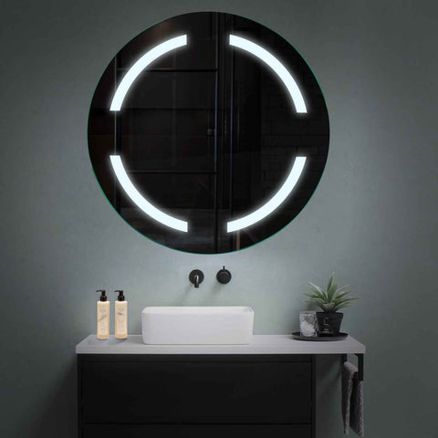 Oglinda LED Rotunda, Fara functii, LED 6000K Rece - Gama Salono Model 2
