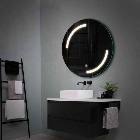 Oglinda LED Rotunda, Touch LED, Dimare, LED 4000K Neutru - Gama Salono Model 3