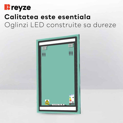 Oglinda LED Verticala, Fara functii, LED 4000K Neutru - Gama Salono Model 4