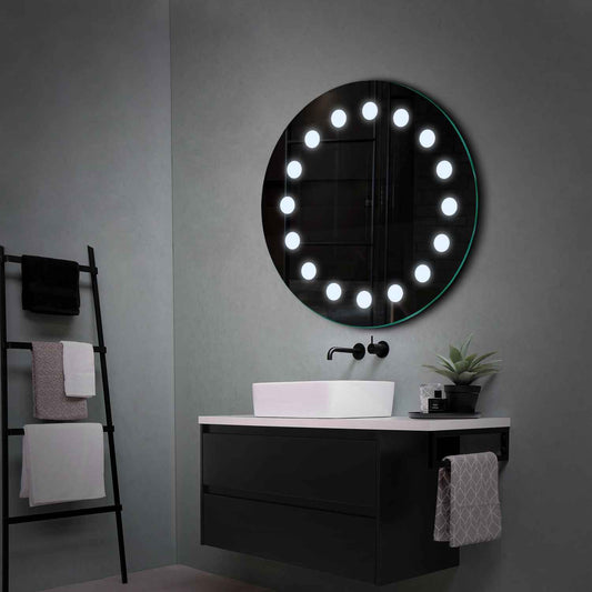 Oglinda LED Rotunda, Fara functii, LED 6000K Rece - Gama Salono Model 6