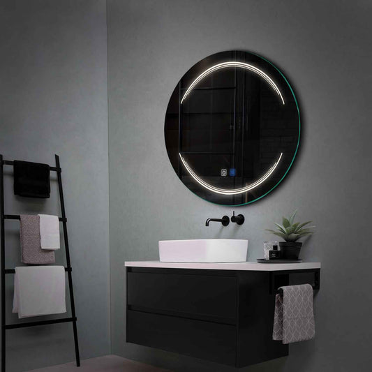 Oglinda LED Rotunda, Touch LED, Dimare, Dezaburire, LED 4000K Neutru - Gama Salono Model 7