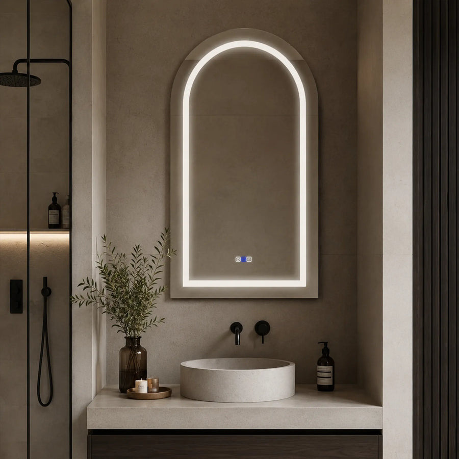 Oglinda LED Semiovala v2 - Gama Reyze Salono