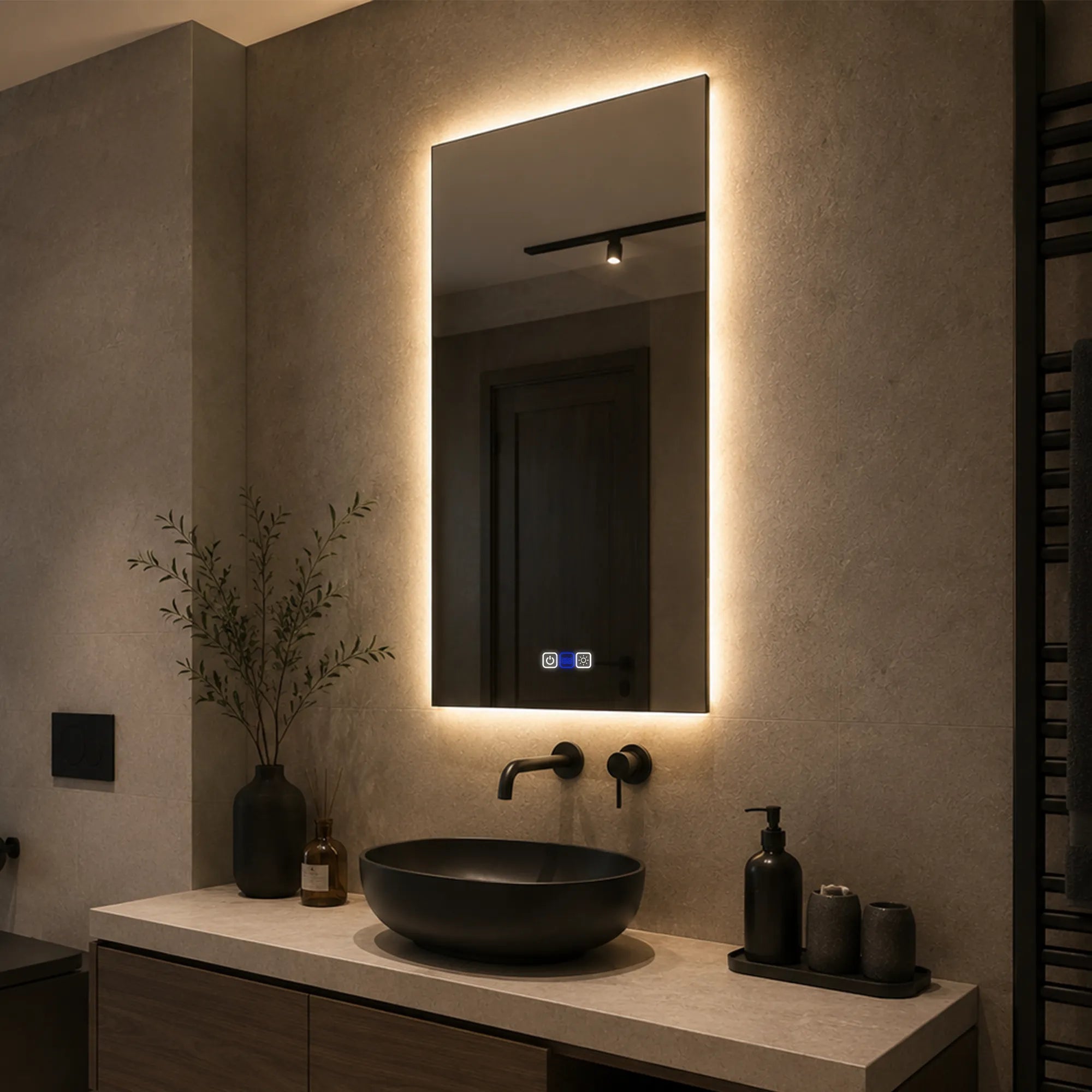 Oglinda LED Verticala - Gama Reyze Ambient