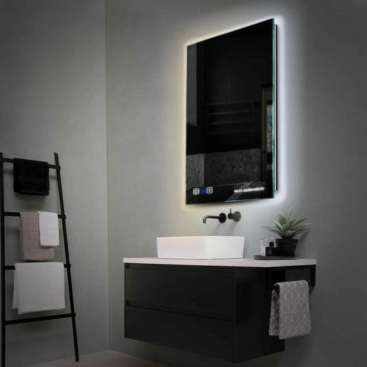 Oglinda LED Verticala, Touch LED, Dimare, Dezaburire, LED Reglabil 3000K-6000K - Gama Motivated Model 7