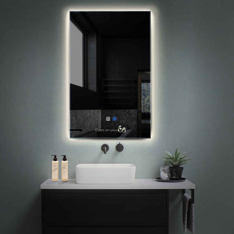 Oglinda LED Verticala, Touch LED, Dimare, Dezaburire, LED 4000K Neutru - Gama Motivated Model 8