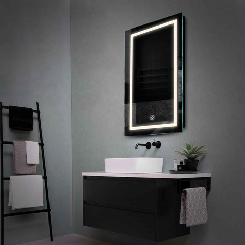 Oglinda LED Verticala, Touch LED, Dimare, LED 4000K Neutru - Gama Salono Model 1