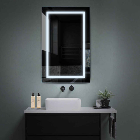 Oglinda LED Verticala, Fara functii, LED 6000K Rece - Gama Salono Model 1