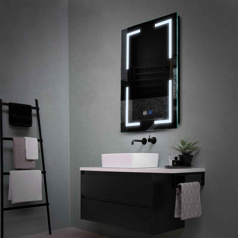 Oglinda LED Verticala, Touch LED, Dimare, Dezaburire, LED 6000K Rece - Gama Salono Model 2