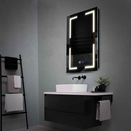 Oglinda LED Verticala, Touch LED, Dimare, Dezaburire, LED 4000K Neutru - Gama Salono Model 2