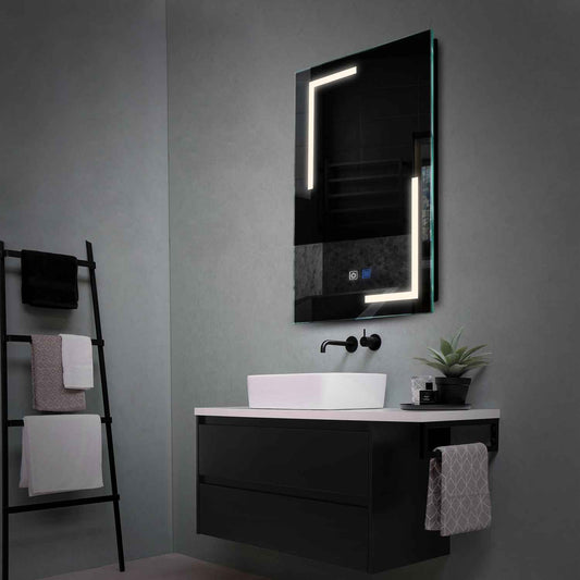 Oglinda LED Verticala, Touch LED, Dimare, Dezaburire, LED 4000K Neutru - Gama Salono Model 3