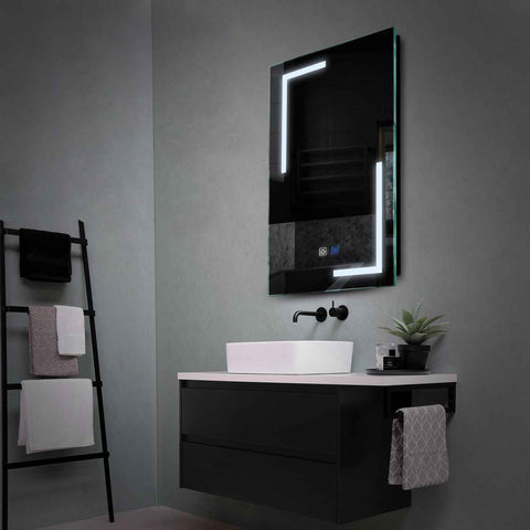 Oglinda LED Verticala, Touch LED, Dimare, Dezaburire, LED 6000K Rece - Gama Salono Model 3