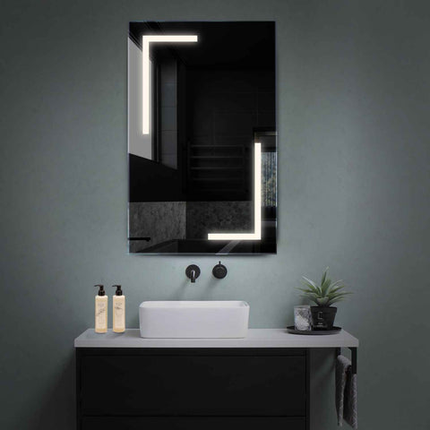 Oglinda LED Verticala, Fara functii, LED 4000K Neutru - Gama Salono Model 3