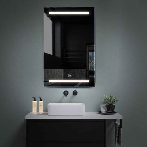 Oglinda LED Verticala, Touch LED, Dimare, LED 4000K Neutru - Gama Salono Model 4