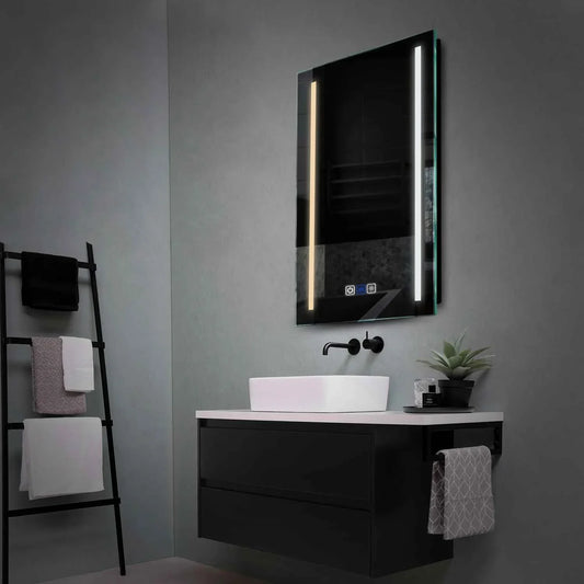 Oglinda LED Verticala, Touch LED, Dimare, Dezaburire, LED Reglabil 3000K-6000K - Gama Salono Model 5