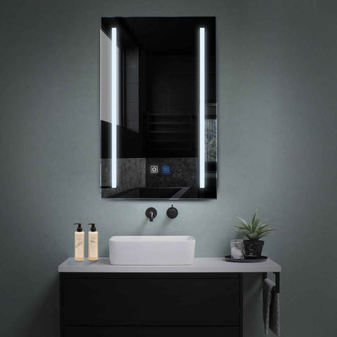 Oglinda LED Verticala, Touch LED, Dimare, Dezaburire, LED 6000K Rece - Gama Salono Model 5