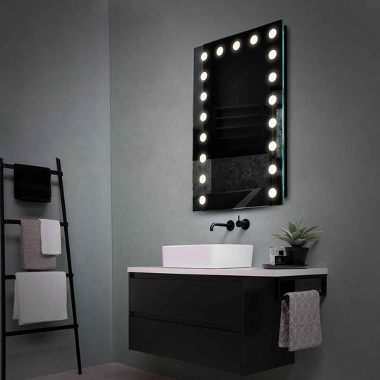 Oglinda LED Verticala, Fara functii, LED 4000K Neutru - Gama Salono Model 6