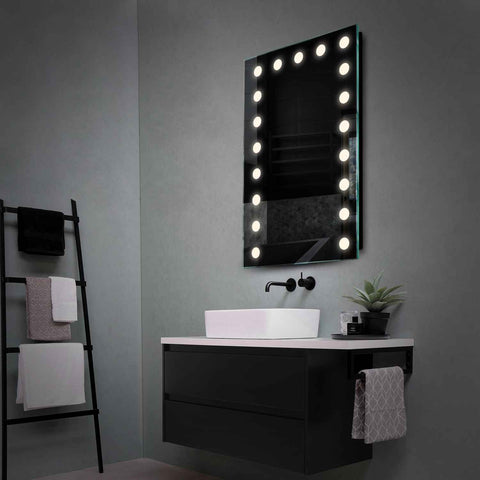 Oglinda LED Verticala, Fara functii, LED 4000K Neutru - Gama Salono Model 6