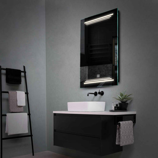 Oglinda LED Verticala, Touch LED, Dimare, LED 4000K Neutru - Gama Salono Model 7
