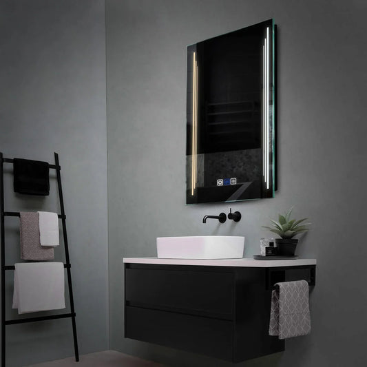 Oglinda LED Verticala, Touch LED, Dimare, Dezaburire, LED Reglabil 3000K-6000K - Gama Salono Model 8