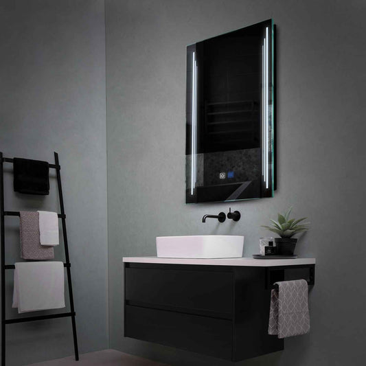 Oglinda LED Verticala, Touch LED, Dimare, Dezaburire, LED 6000K Rece - Gama Salono Model 8