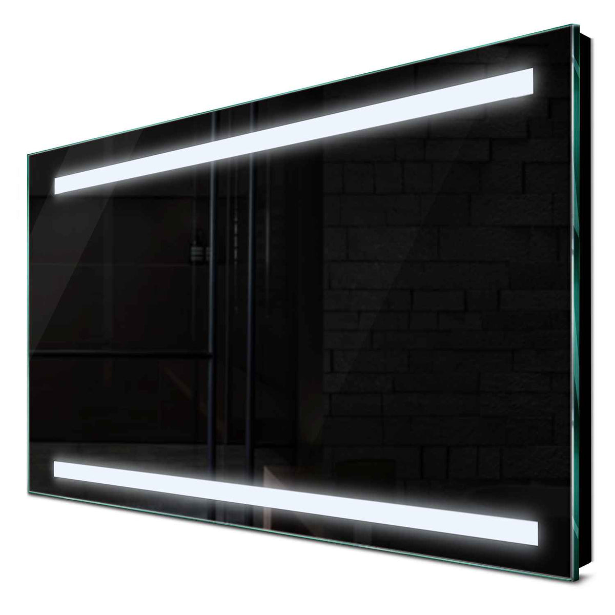 Oglinda LED orizontala cu lumina LED rece Gama Salono Model 4 fara butoane - Reyze