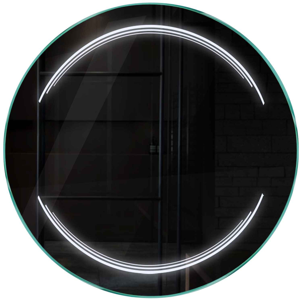Oglinda LED rotunda cu lumina LED rece Gama Salono Model 7 fara butoane - Reyze