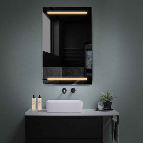Oglinda LED Verticala, Fara functii, LED 3000K Cald - Gama Salono Model 4