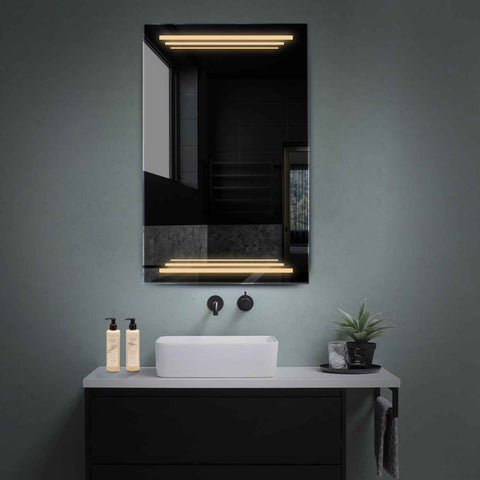 Oglinda LED Verticala, Fara functii, LED 3000K Cald - Gama Salono Model 7