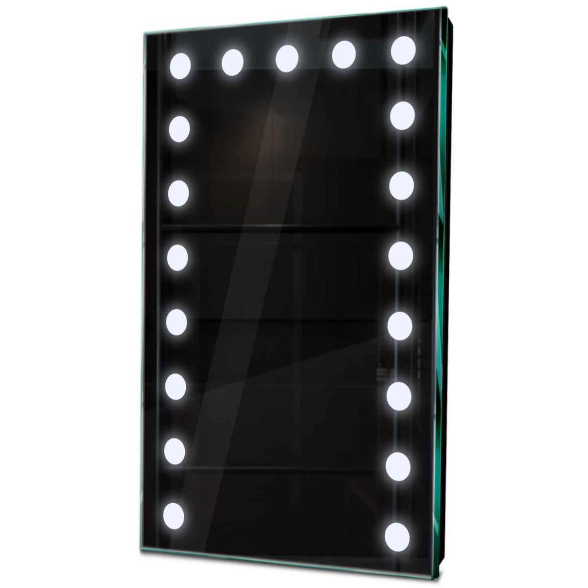 Oglinda LED verticala cu lumina LED rece Gama Salono Model 6 fara butoane - Reyze