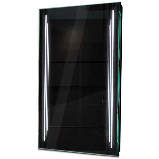 Oglinda LED verticala cu lumina LED rece Gama Salono Model 8 fara butoane - Reyze