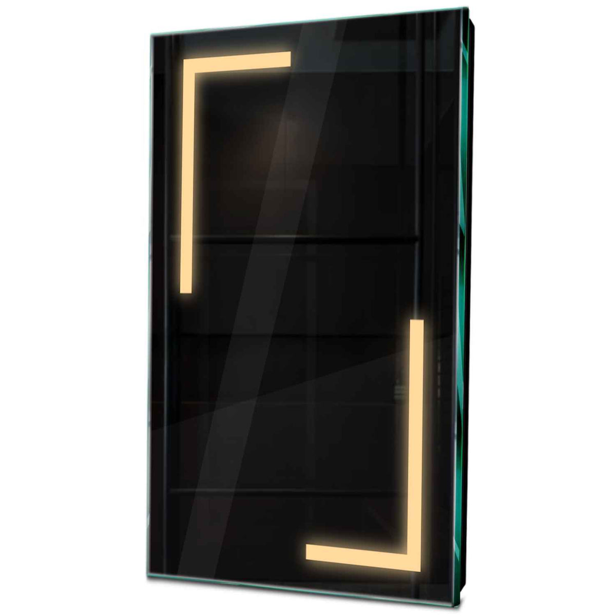 Oglinda LED verticala cu lumina LED calda Gama Salono Model 3 fara butoane - Reyze