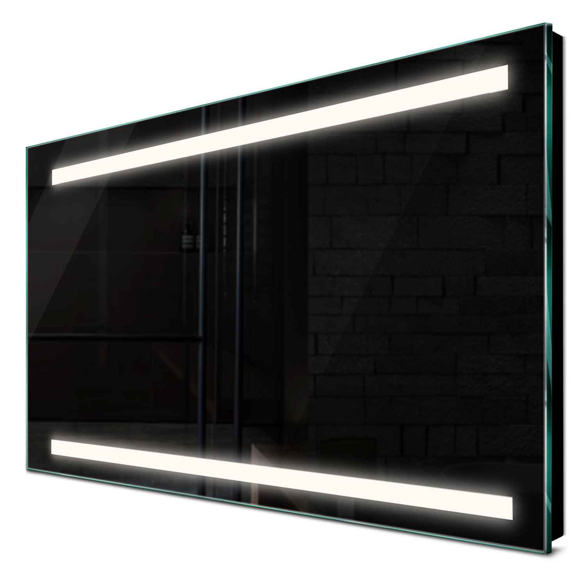 Oglinda LED orizontala cu lumina LED neutra Gama Salono Model 4 fara butoane - Reyze
