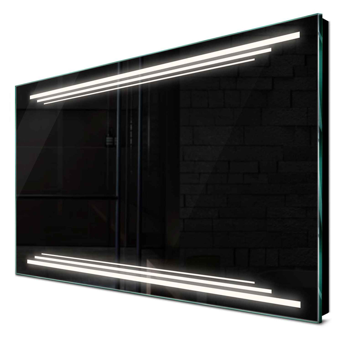 Oglinda LED orizontala cu lumina LED neutra Gama Salono Model 7 fara butoane - Reyze