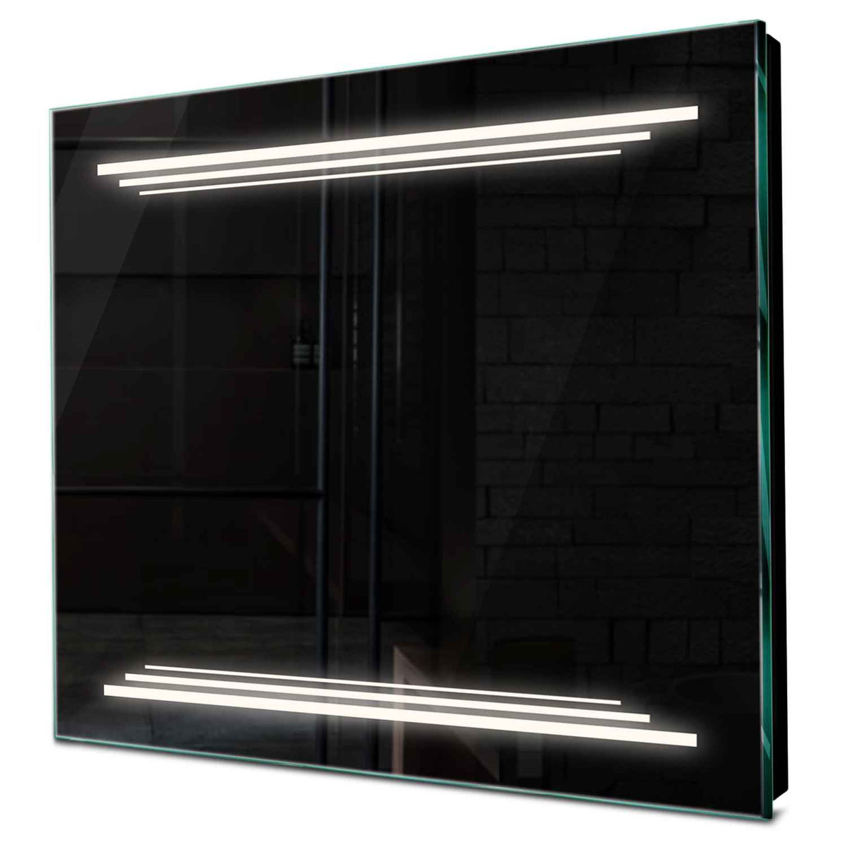 Oglinda LED patrata cu lumina LED neutra Gama Salono Model 7 fara butoane - Reyze