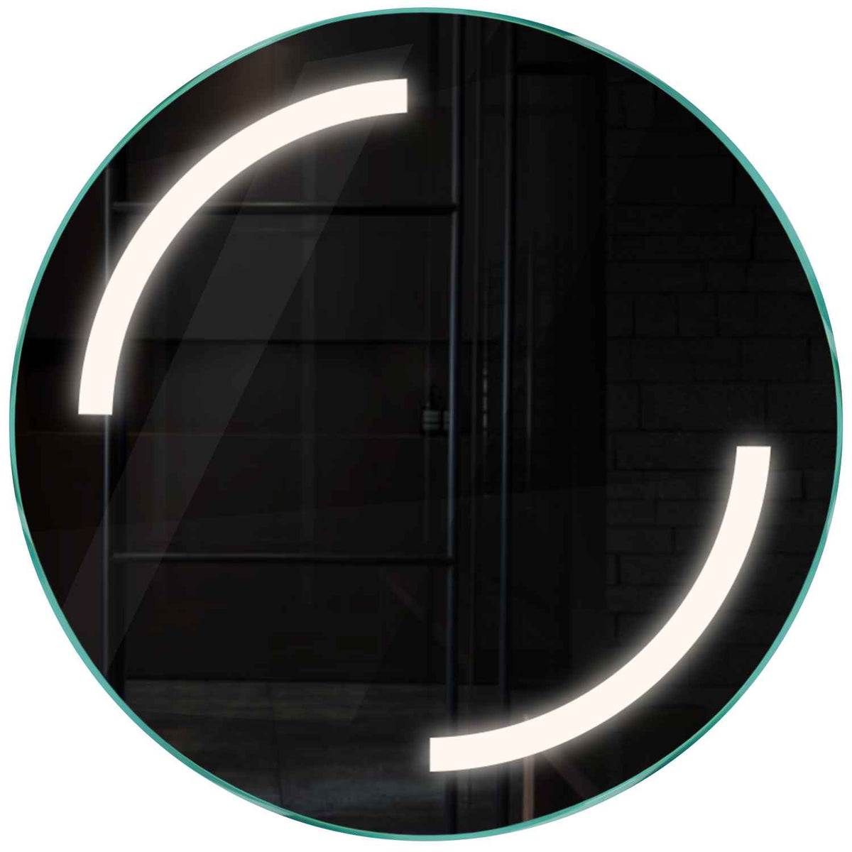 Oglinda LED rotunda cu lumina LED neutra Gama Salono Model 3 fara butoane - Reyze