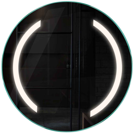 Oglinda LED rotunda cu lumina LED neutra Gama Salono Model 5 fara butoane - Reyze