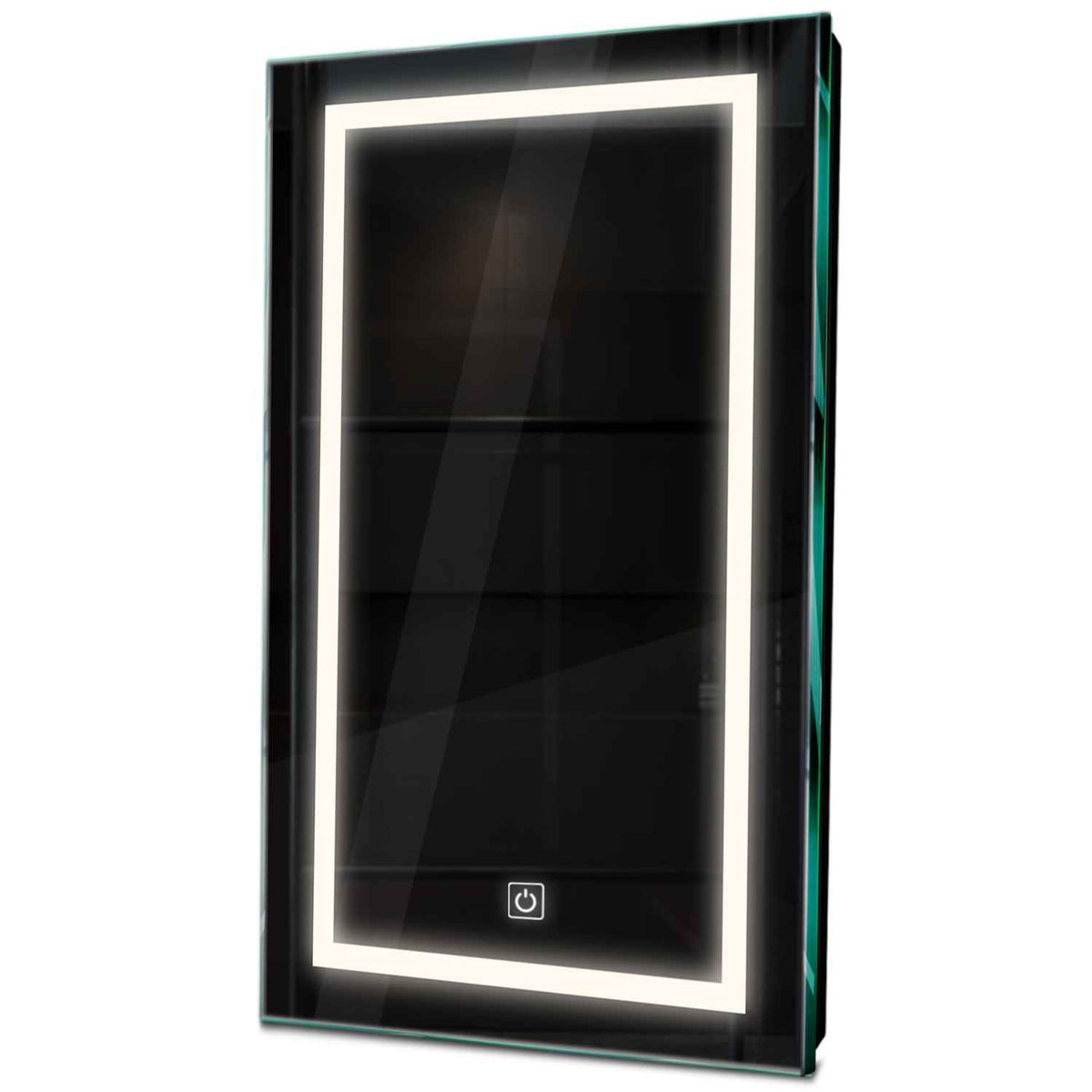 Oglinda LED verticala cu lumina LED neutra Gama Salono Model 1 cu buton touch - Reyze