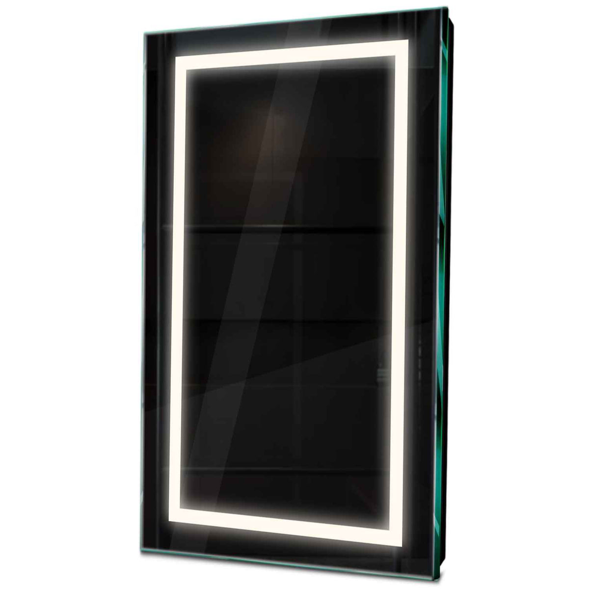 Oglinda LED verticala cu lumina LED neutra Gama Salono Model 1 fara butoane - Reyze