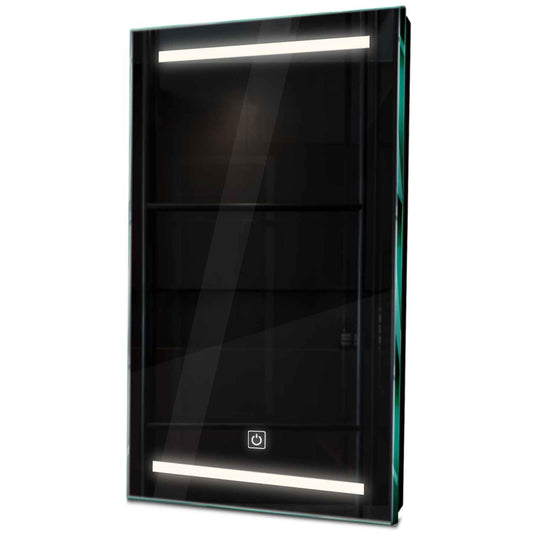 Oglinda LED verticala cu lumina LED neutra Gama Salono Model 4 cu buton touch - Reyze