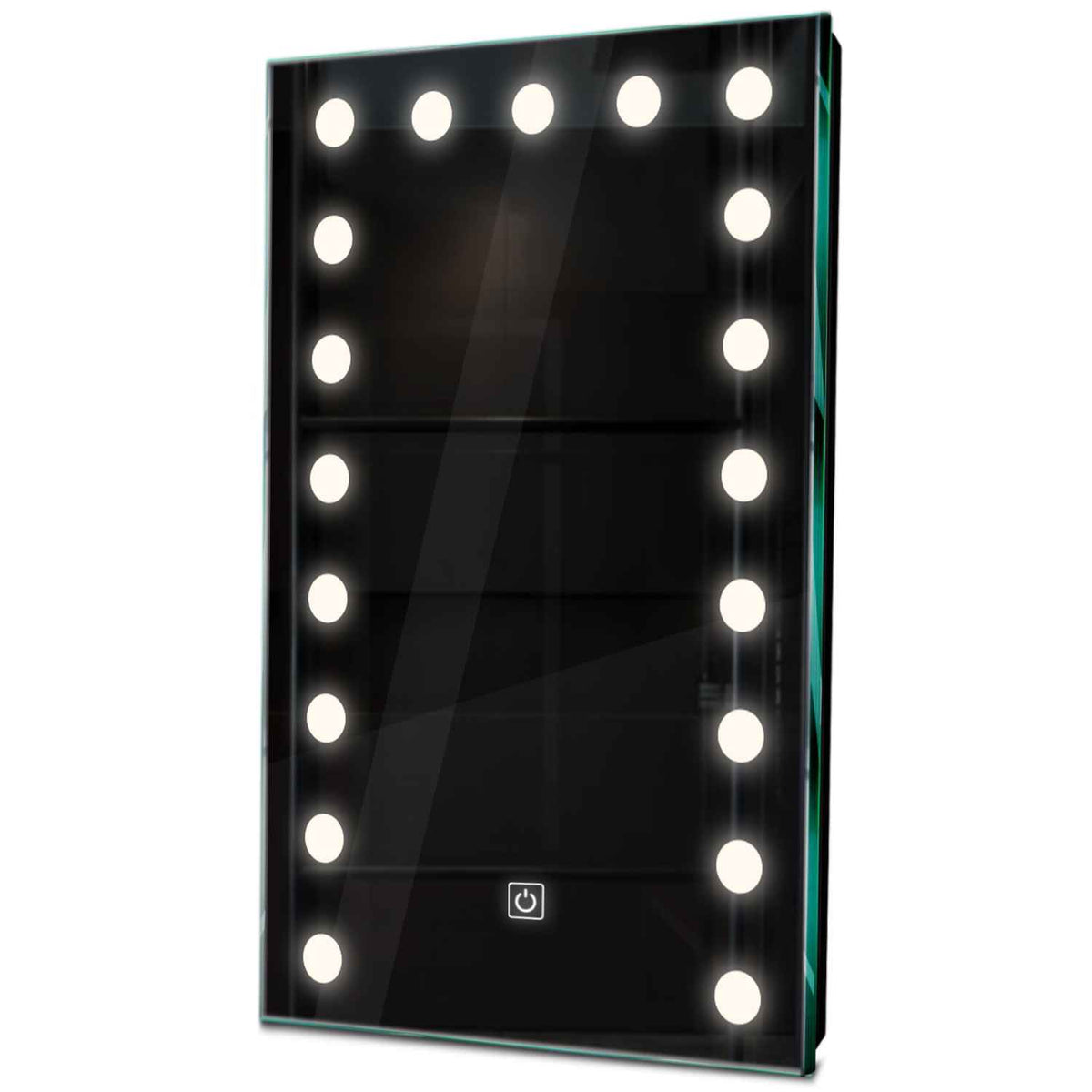 Oglinda LED verticala cu lumina LED neutra Gama Salono Model 6 cu buton touch - Reyze