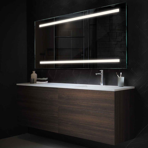Oglinda LED Orizontala, Fara functii, LED 4000K Neutru - Gama Salono Model 4