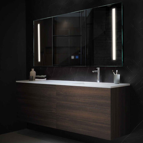Oglinda LED Orizontala, Touch LED, Dimare, Dezaburire, LED 4000K Neutru - Gama Salono Model 5