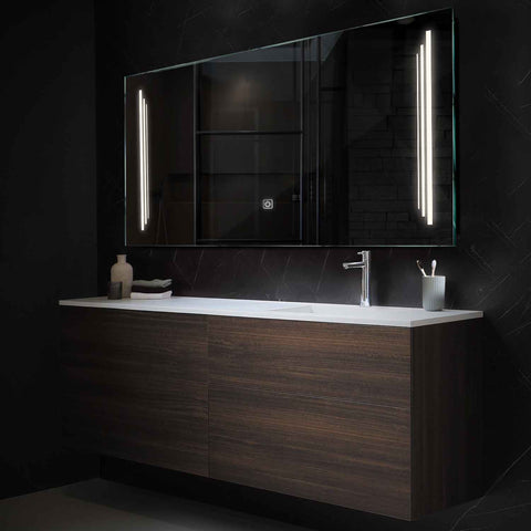 Oglinda LED Orizontala, Touch LED, Dimare, LED 4000K Neutru - Gama Salono Model 8