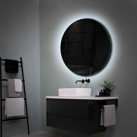 Oglinda LED Rotunda, Fara functii, LED 6000K Rece - Gama Ambient Model 1